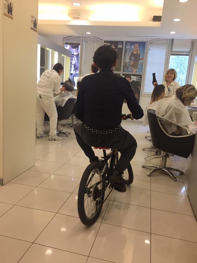 sempre di corsa......